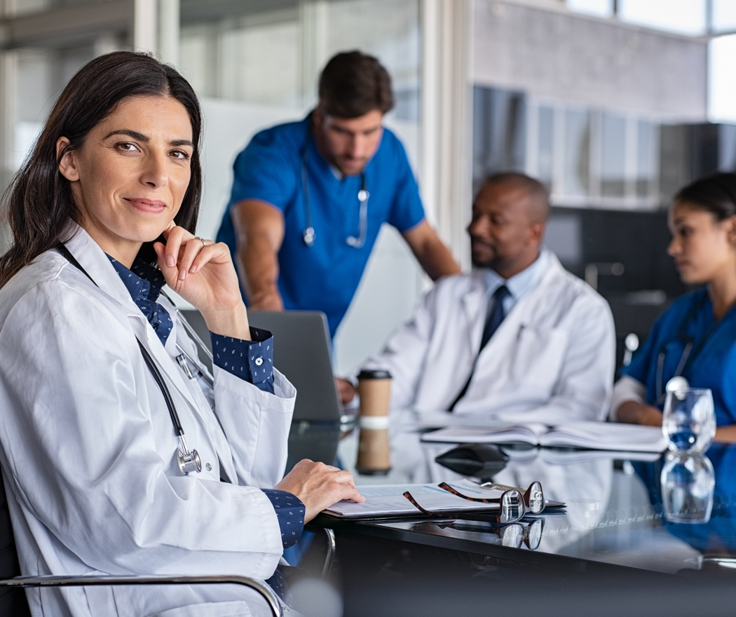 Medical team meeting